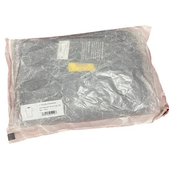 Allbirds T-Shirt Mens S Navy Blue Organic Cotton Short Sleeve Allgood Tee NWT - Picture 6 of 8